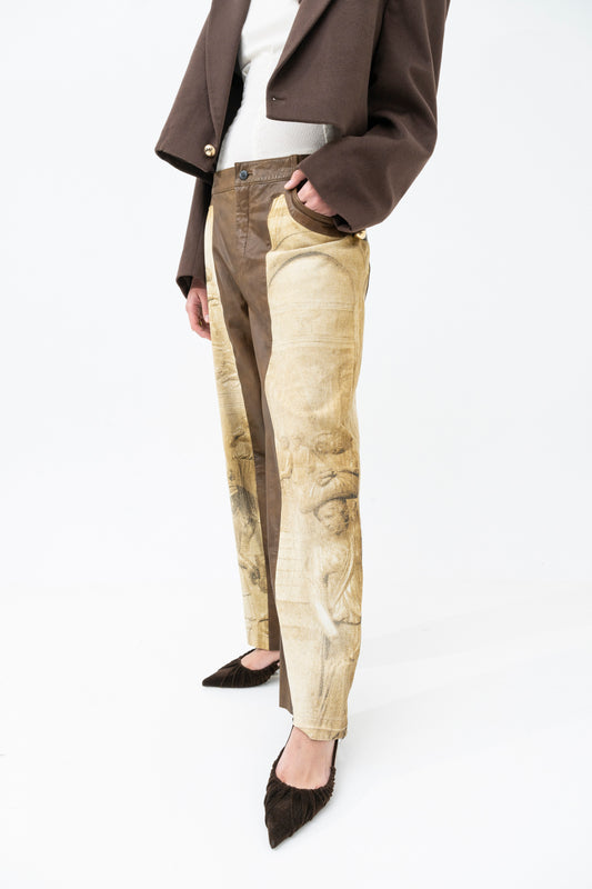 Rinascimento Leather Pants