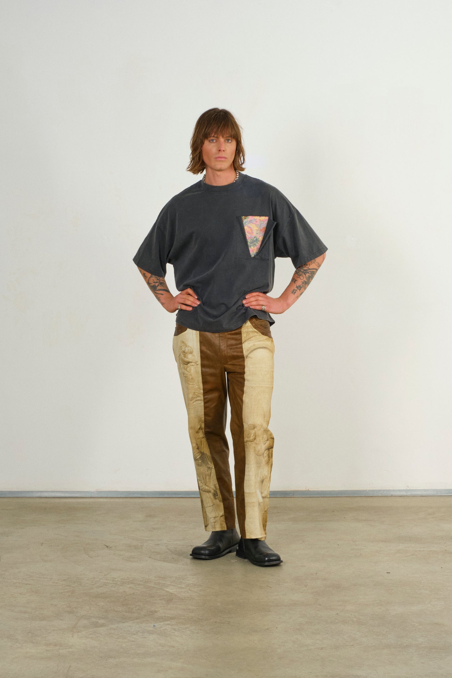 Rinascimento Leather Pants