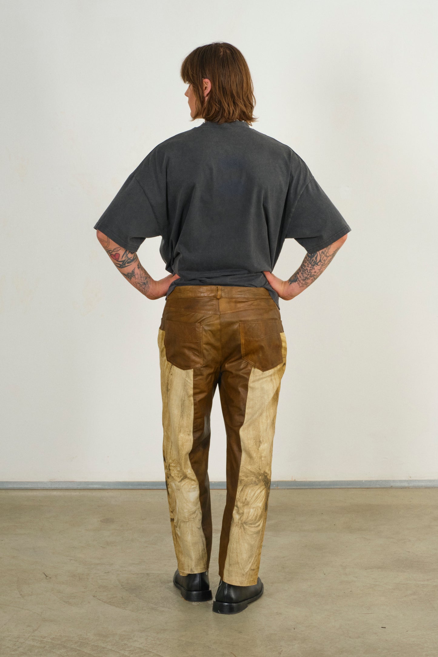 Rinascimento Leather Pants