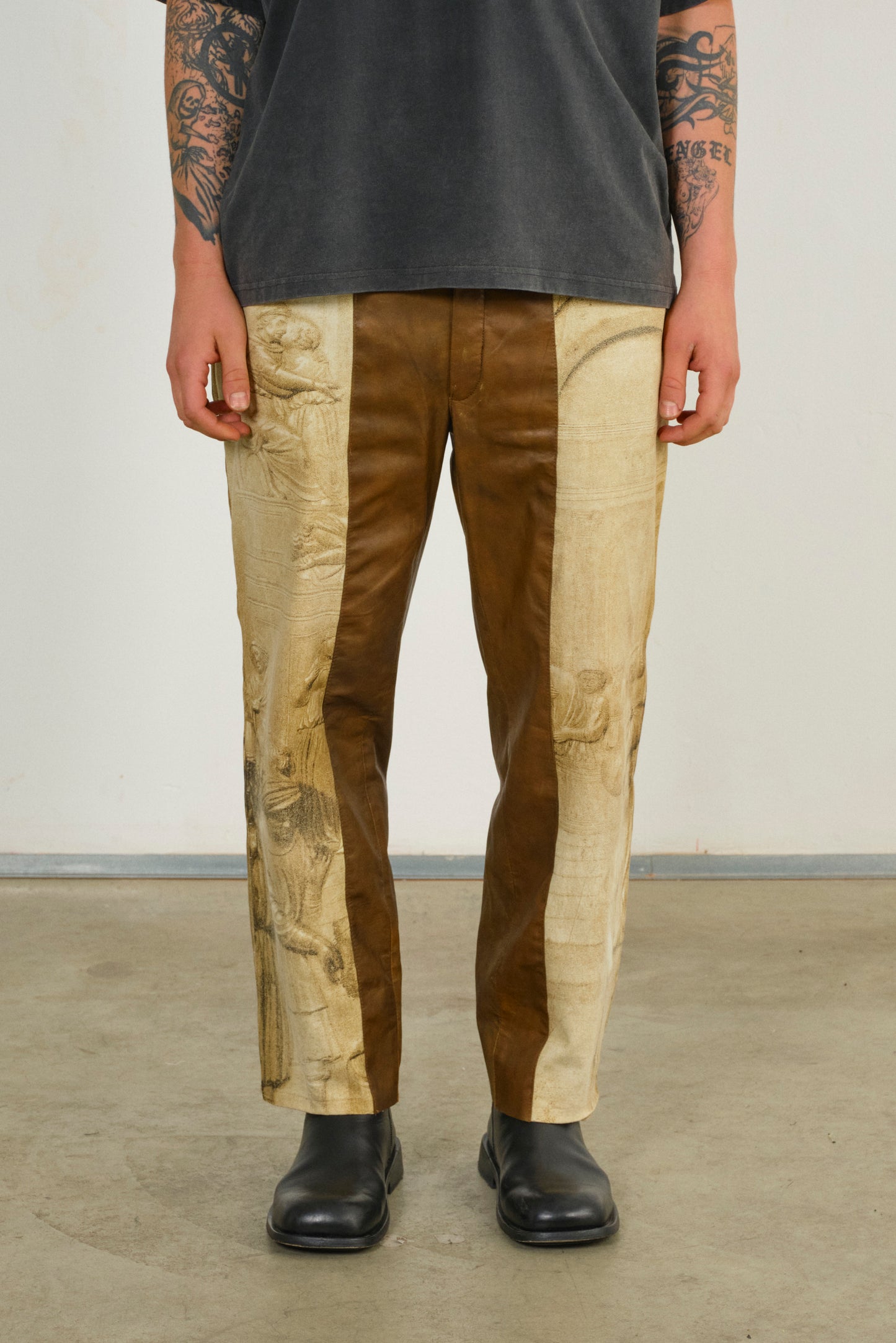 Rinascimento Leather Pants